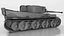 3d german ww2 tiger tank model