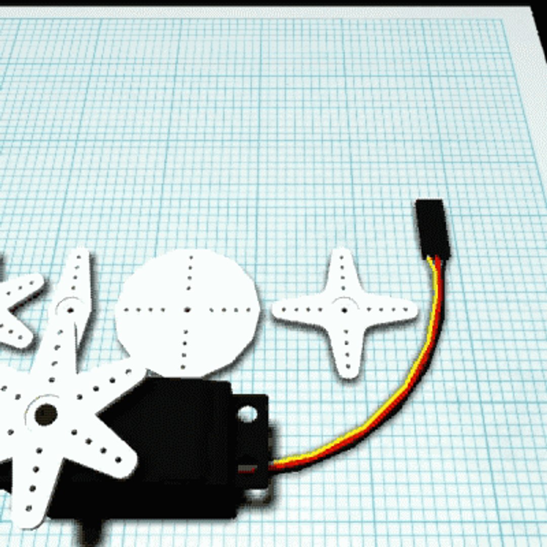 Standard Servo 3d Model