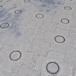 Ultra realistic Concrete floor Hq 3 3D model