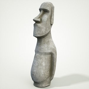 3D Moai Models | TurboSquid