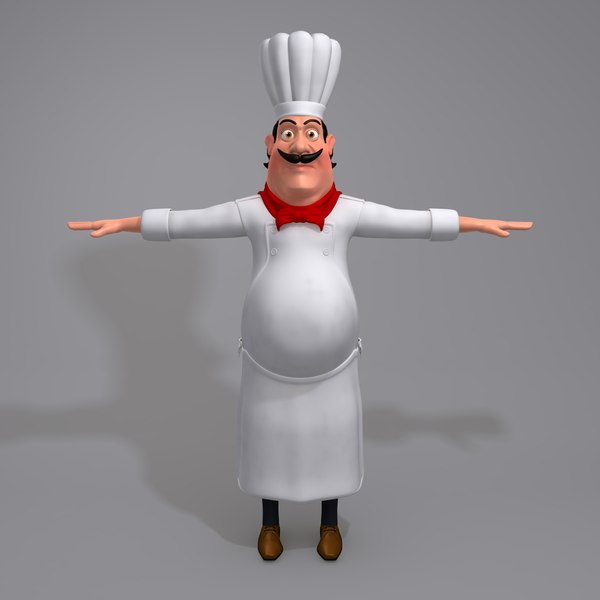 3D Chef Models | TurboSquid