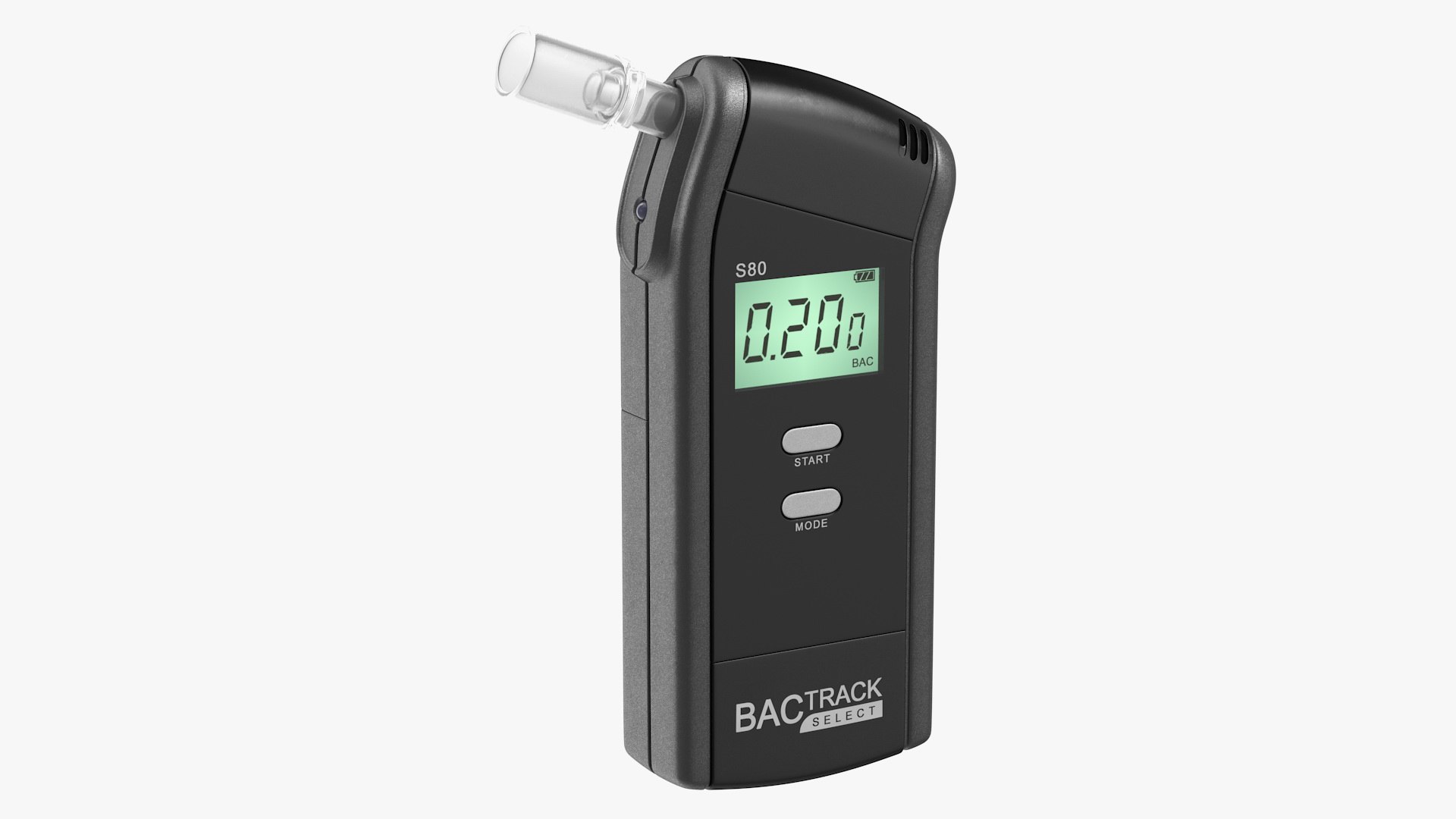 Bactrack s80 pro breathalyzer 3D model TurboSquid 1626228