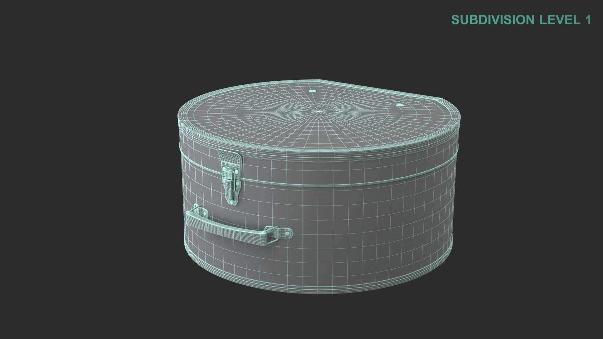 Hat Box 3D - TurboSquid 2016115