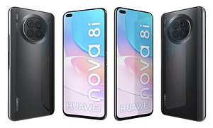 Huawei Nova 8i Starry Black 3D model