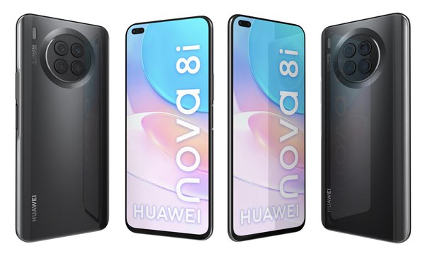 Huawei Nova 8i Starry Black 3D model