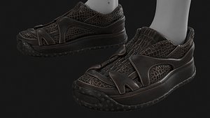 Fashionable Stylish Boots 3D