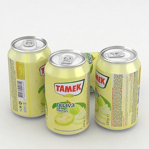 Beverage Can Tamek Guava Nectar 330ml