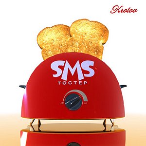 3d toaster model