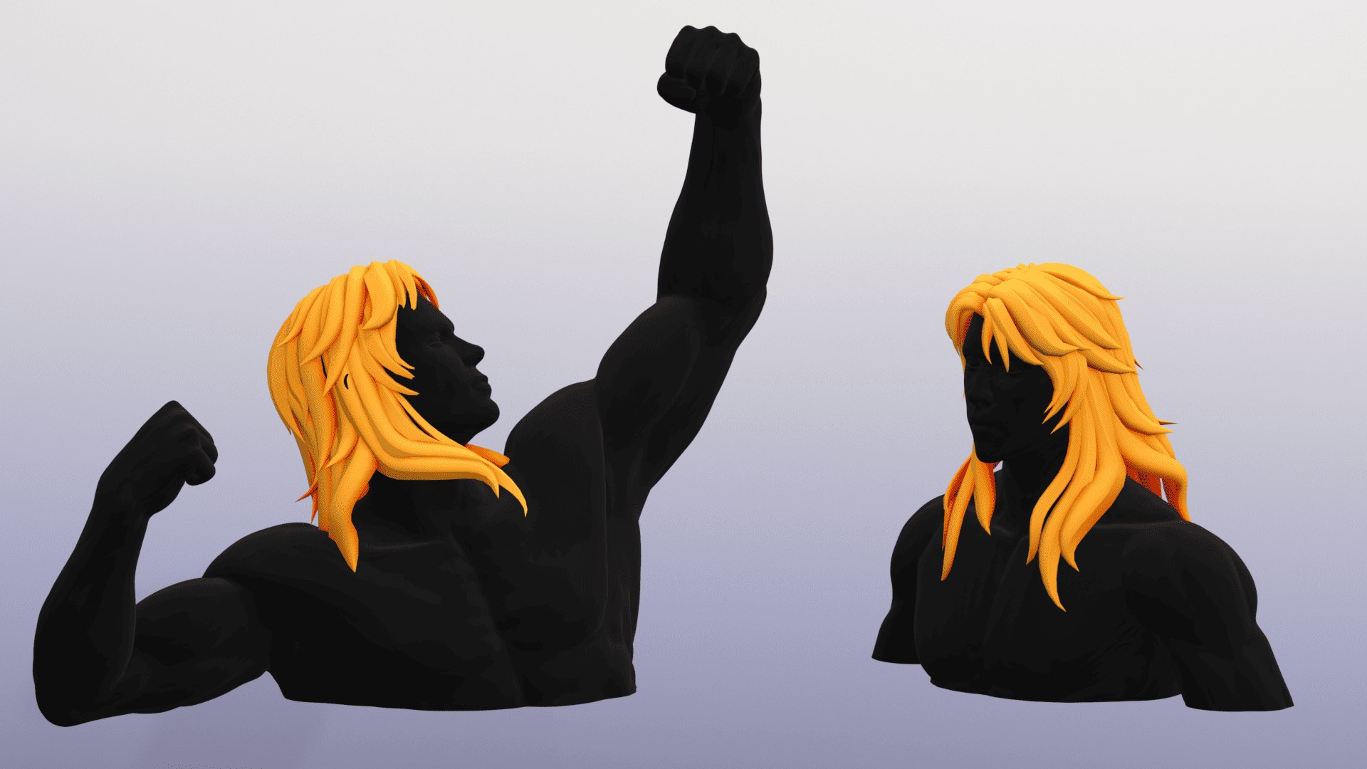 Male Hair 013 Free Low-poly 3D Model 3D Model - TurboSquid 2632326