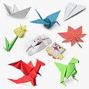 Origami-Papierspielzeug-Kollektion 5