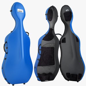 3d model bam cello case