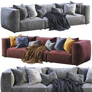 3D marechiaro sofa arflex model