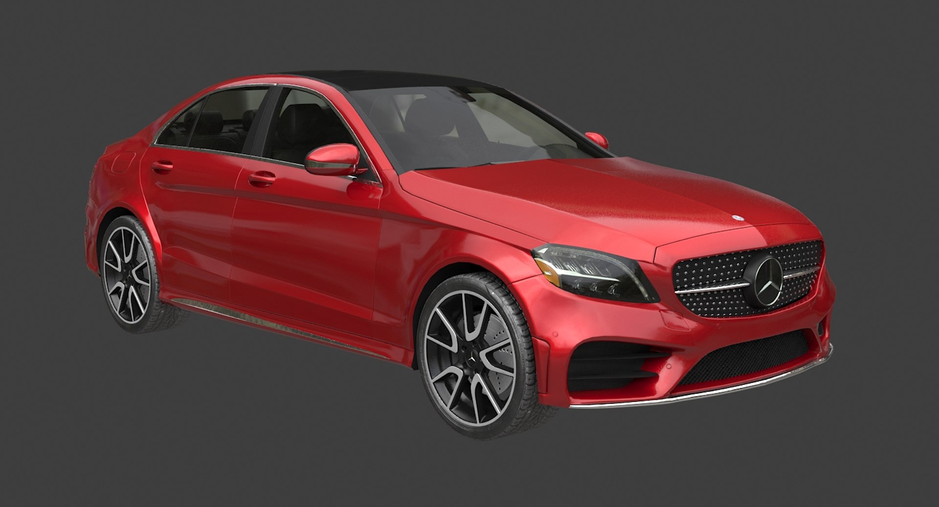 2020 benz c300 3D model - TurboSquid 1491686