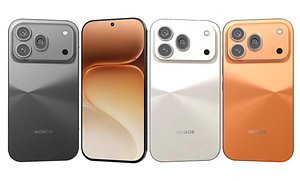 3D HONOR 600 Pro All Colors model