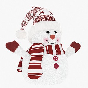 Toy Snowman 3D model