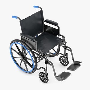 wheelchair medical 3D model