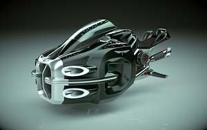 T Hover Bike 06 3D model