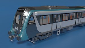 3D modern sydney metro model