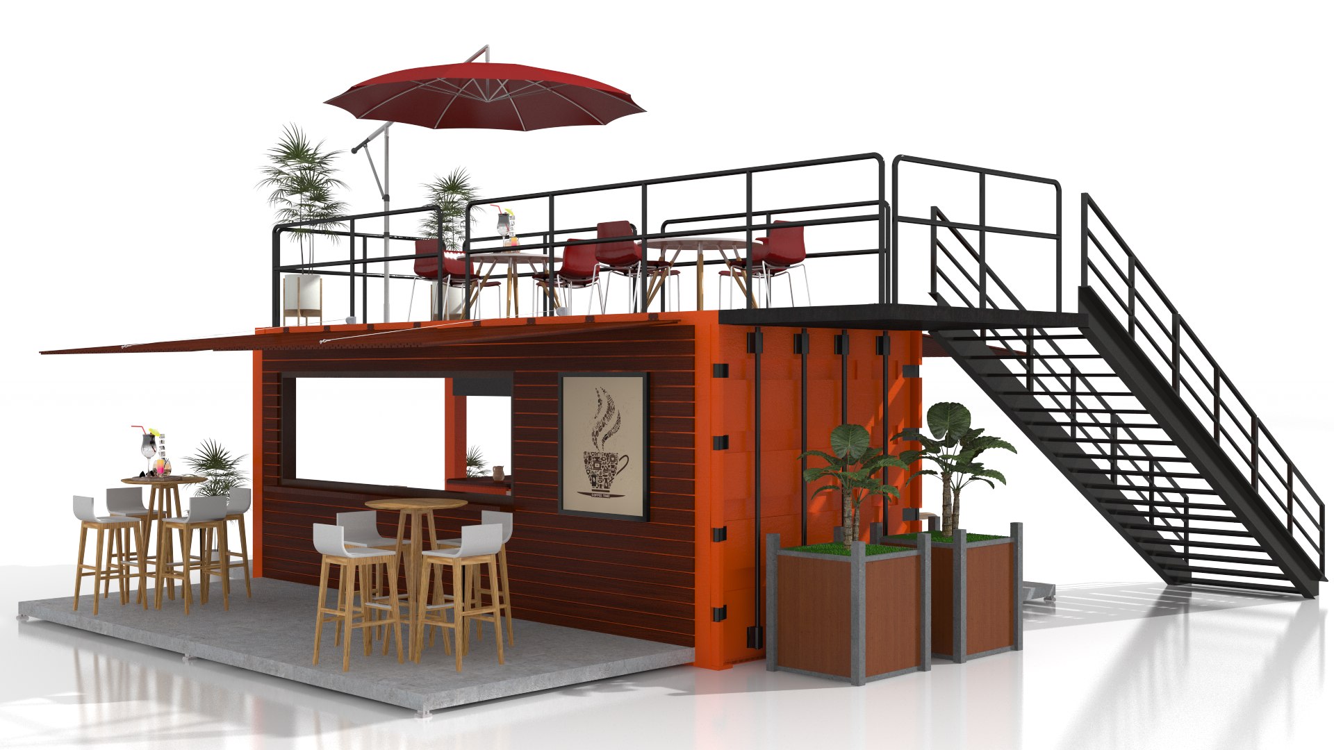 Container Coffee Stand model https://p.turbosquid.com/ts-thumb/I2/BwAWD6/Fm/5/png/1627735195/1920x1080/fit_q87/d90199b46c85ae6aef3744e1f574afd6307193ec/5.jpg