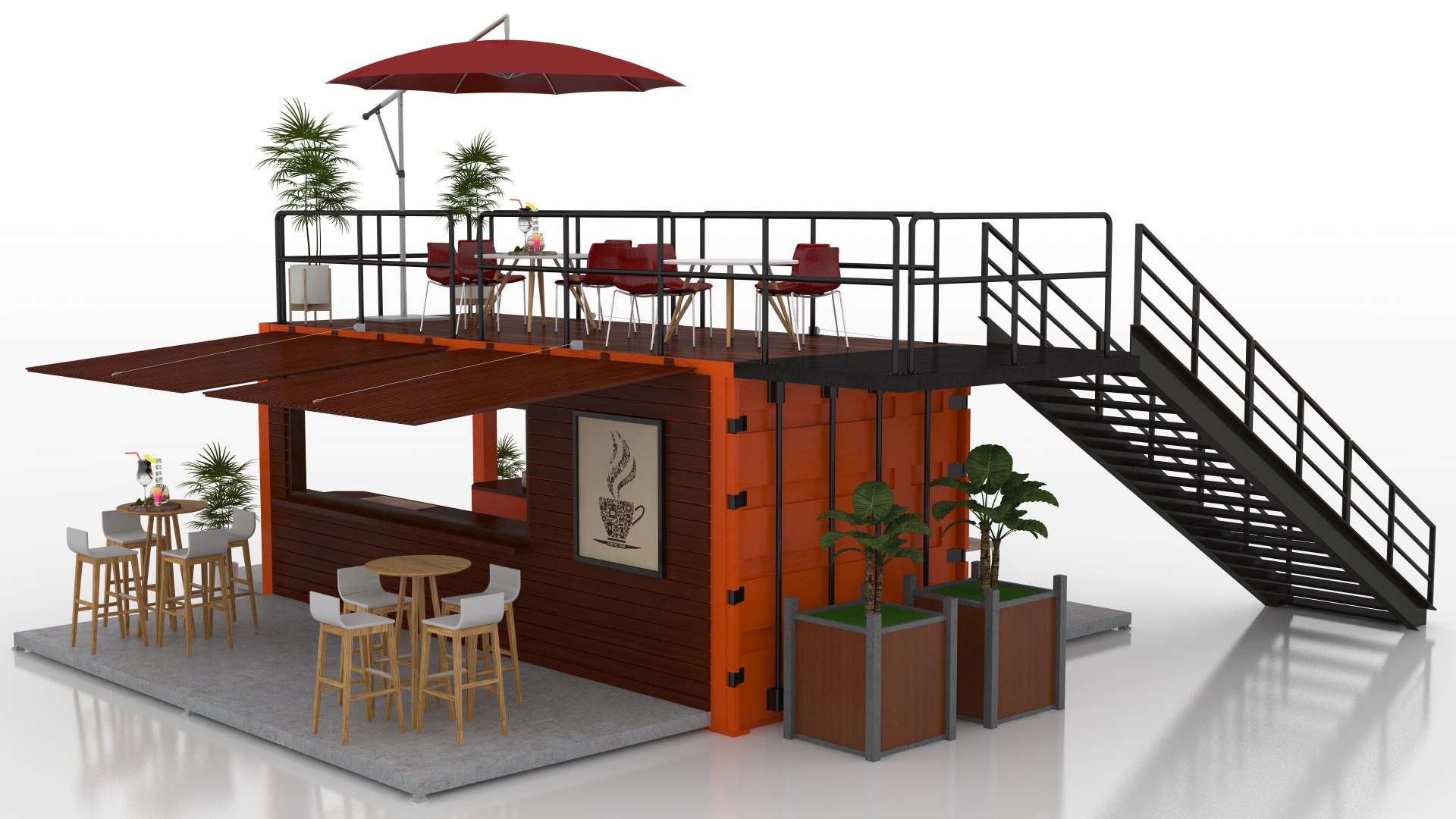 Container Coffee Stand model https://p.turbosquid.com/ts-thumb/I2/BwAWD6/L0/11/png/1627735230/1920x1080/fit_q87/bbc6421ecfdd77fb20c22bc99c929a4e0f9597b3/11.jpg