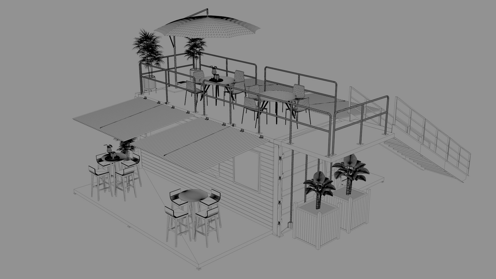 Container Coffee Stand model https://p.turbosquid.com/ts-thumb/I2/BwAWD6/Wu/wire1/png/1627735438/1920x1080/fit_q87/b9224d31674e15d6ab4cea6383c7b741064a3034/wire1.jpg