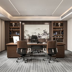 Modern office 3D model