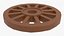 Ruota di legno
