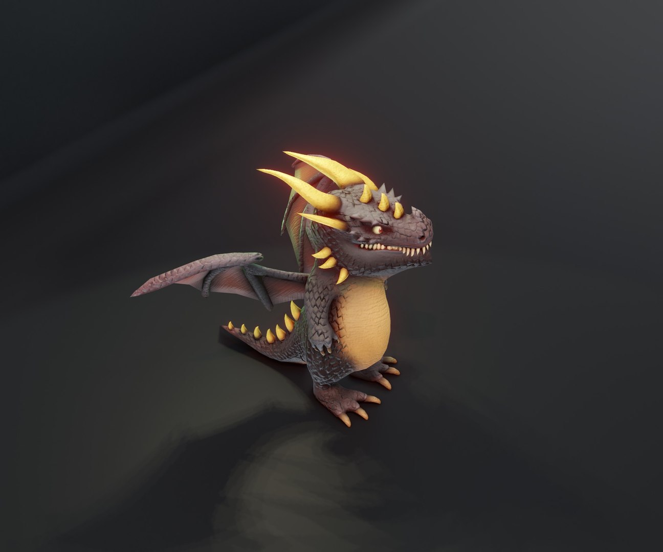 Cartoon Black Dragon Rigged 3D model https://p.turbosquid.com/ts-thumb/I2/LPYNFA/Zo/12/jpg/1699614120/1920x1080/fit_q87/7229193ed574460fb68845f64ada449063edc8f9/12.jpg