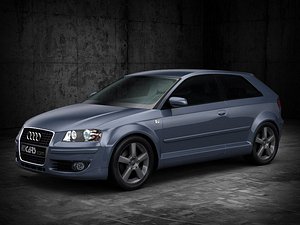 audi a3 3d max