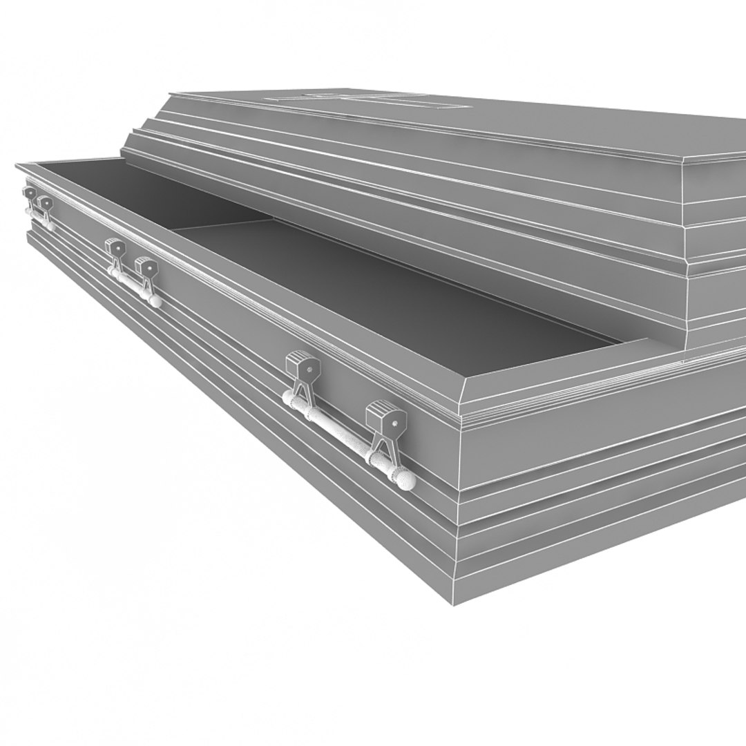 coffin 3d model