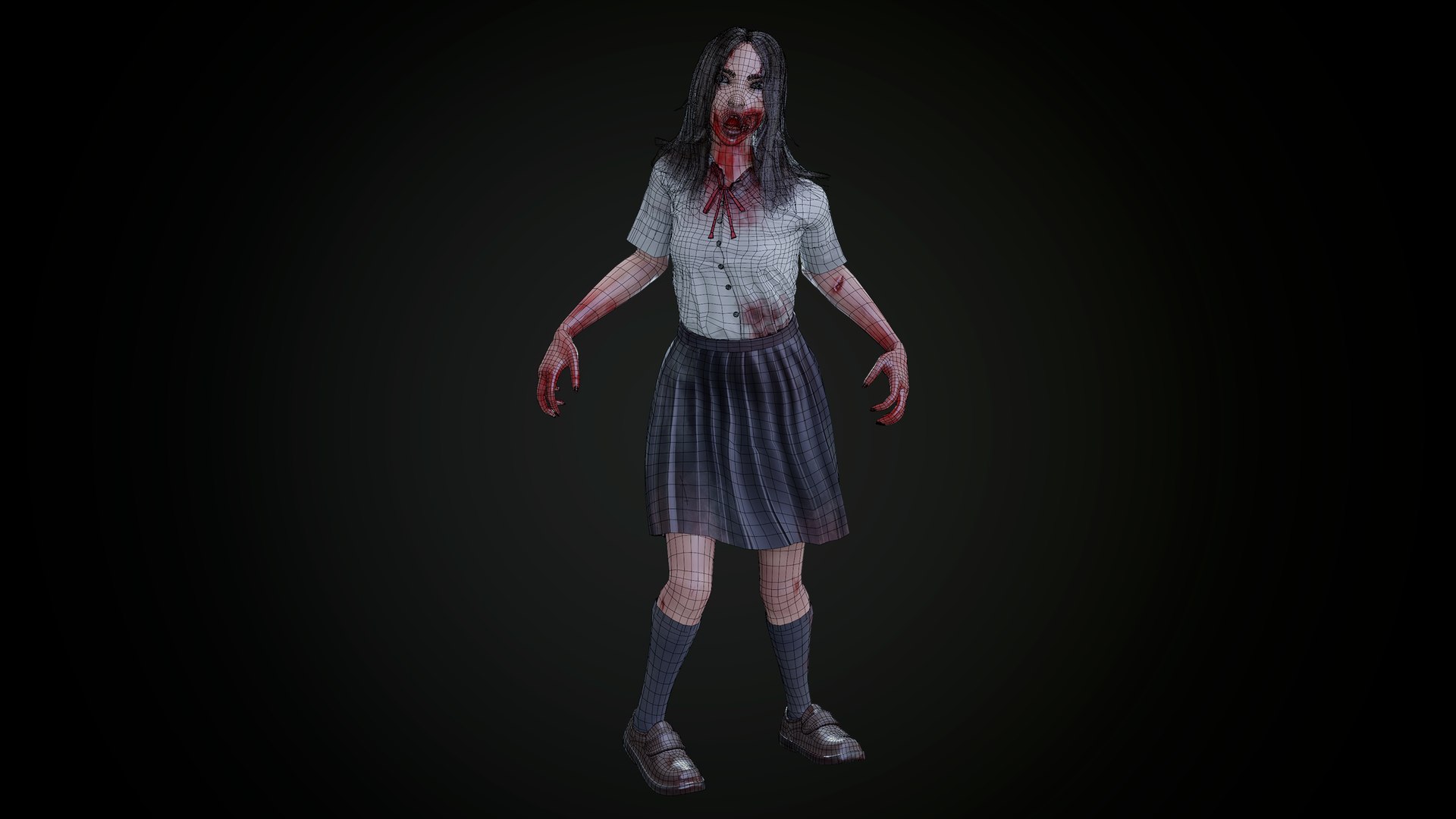 Zombie School Girl 01 3D https://p.turbosquid.com/ts-thumb/I2/TfRbiv/Lr/01_7/png/1655556368/1920x1080/fit_q87/c3afc80676c08297b4551c3699543b7201f27e4b/01_7.jpg