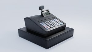 Cash Register 4K and 2K Textures