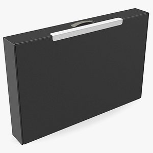 Thin Laptop Box 3D model
