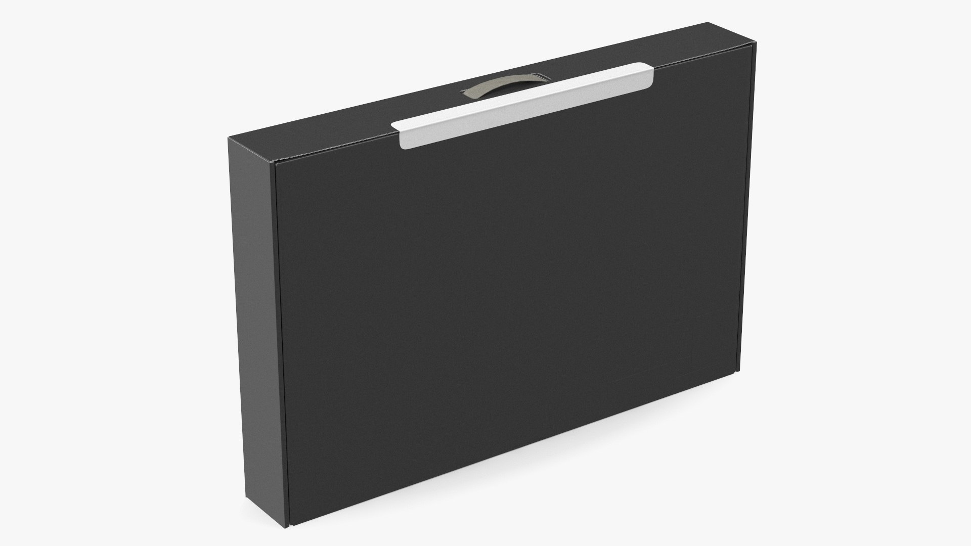 Thin Laptop Box 3D model preview