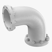 Industrial Pipe 90 Degrees
