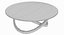 Minimalist Chrome Infinite Line Table