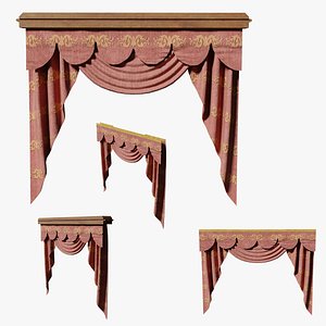 Deco Curtains Baroque Series DoubleFlower LT1 N3