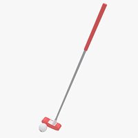 Minigolf Putter and Ball