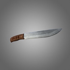 3d 3ds combat knife