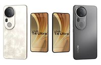 Vivo T4 Ultra Meteor Grey And Phoenix Gold Low Poly