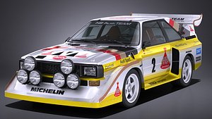 LowPoly Audi Sport Quattro s1 e2