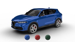 3D Alfa Romeo Tonale 2023 3d model model