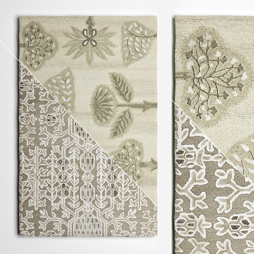 3D rugs flooring model - TurboSquid 1201556