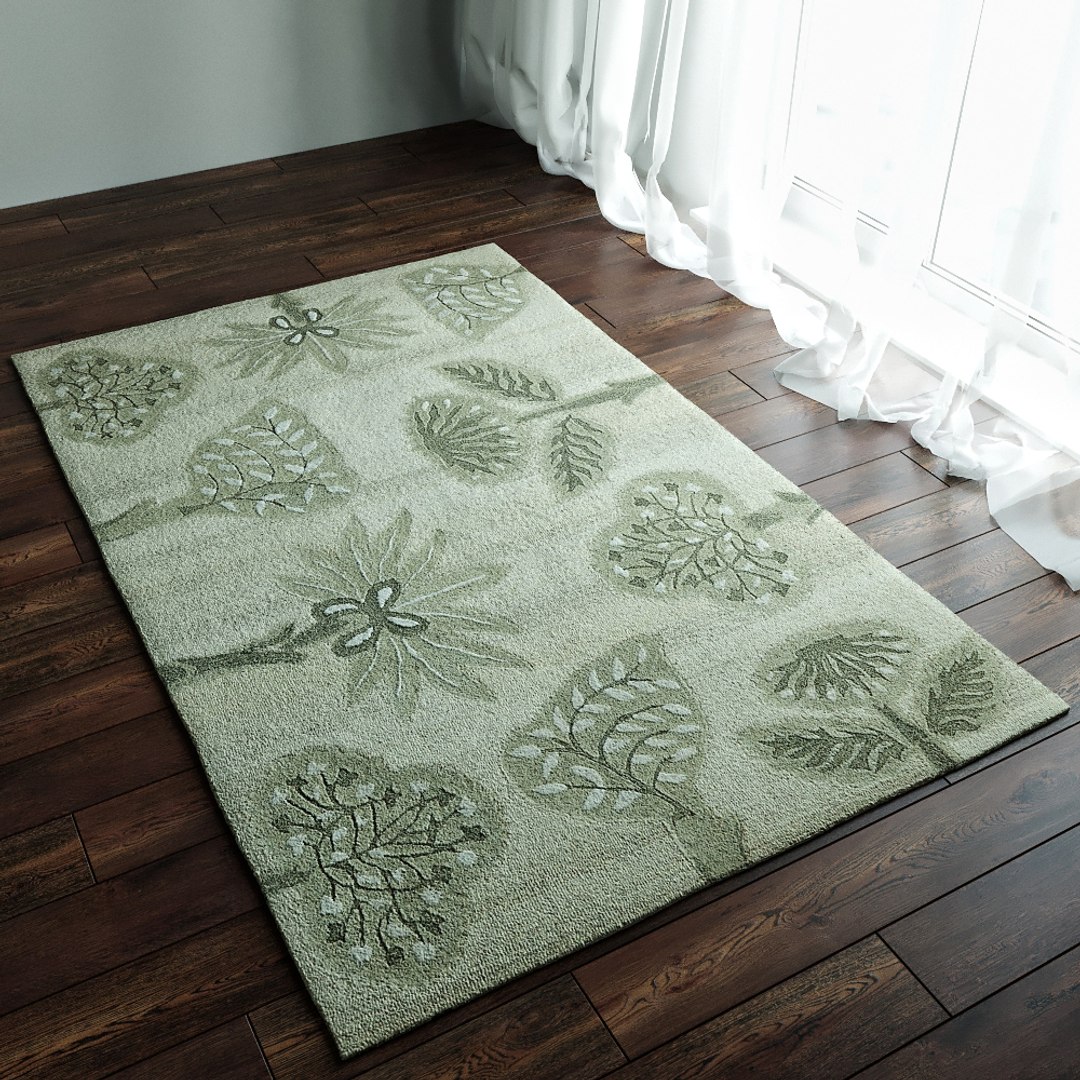 3D rugs flooring model - TurboSquid 1201556
