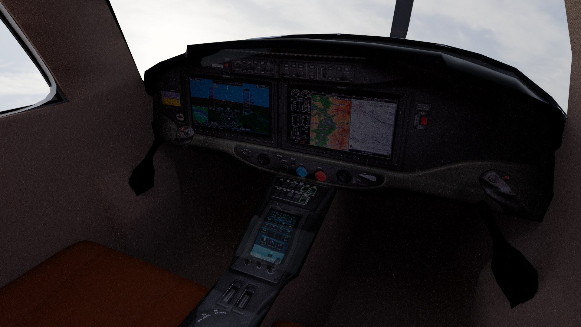 3D Low Wing Light Aircraft Model - TurboSquid 2640739