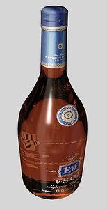 bottle e j brandy dxf