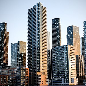 3D Building Collection 1 model