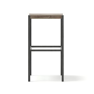 tall stool metal 3D