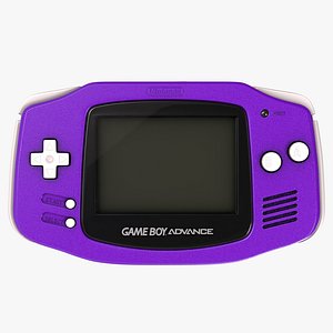 3D Game Boy Advance model