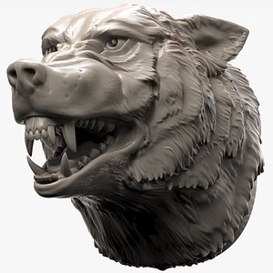 Wolf Head angry